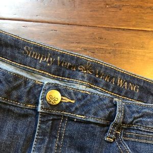 Vera Wang skinny jeans, size 6